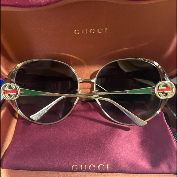 New Authentic Gucci Oversized glasses - Picture 2 of 7